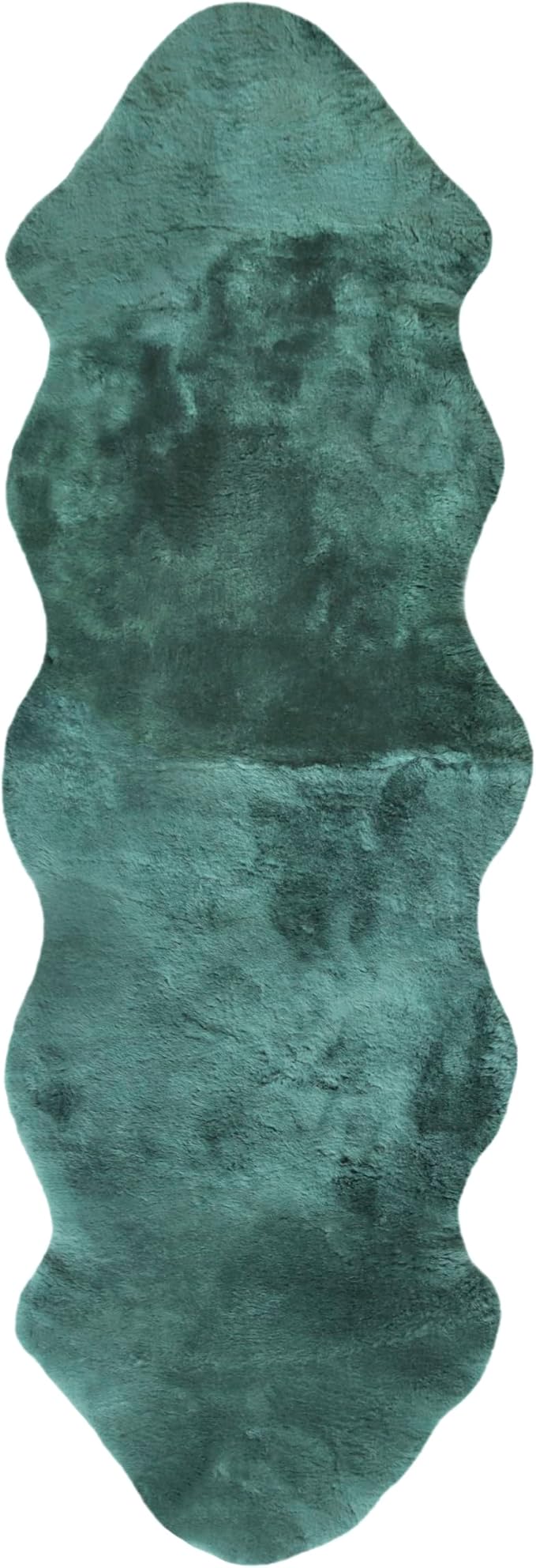 Natural Sheepskin for Bed Sores and Skin Irritation | Auckland 100% Real Medical Sheepskins with Non-Slip Back for Pain Relief and Discomfort, Wool Seat Pad, Emerald, 24 in. x 72 in.