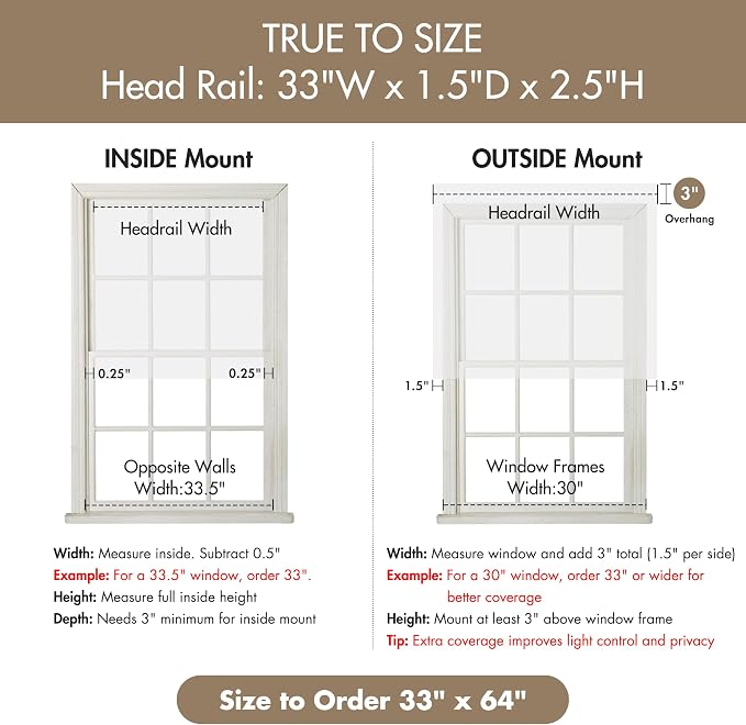 Madison Park Galen Cordless Roman Shade, 33"W x 64"H, Sheen White – Room Darkening, Thermal Insulated, Energy Efficient Window Blind with Subtle Sheen Basketweave Fabric for Privacy