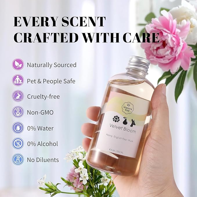 Organic Lavender Essential Oil for Diffuser,Hotel Collection Diffuser Oil Refill(8.5 FL oz) Inspired by Ritz Carlton for Home&Office|Long-Lasting for Machine, Room Spray, Air Freshener, HVAC