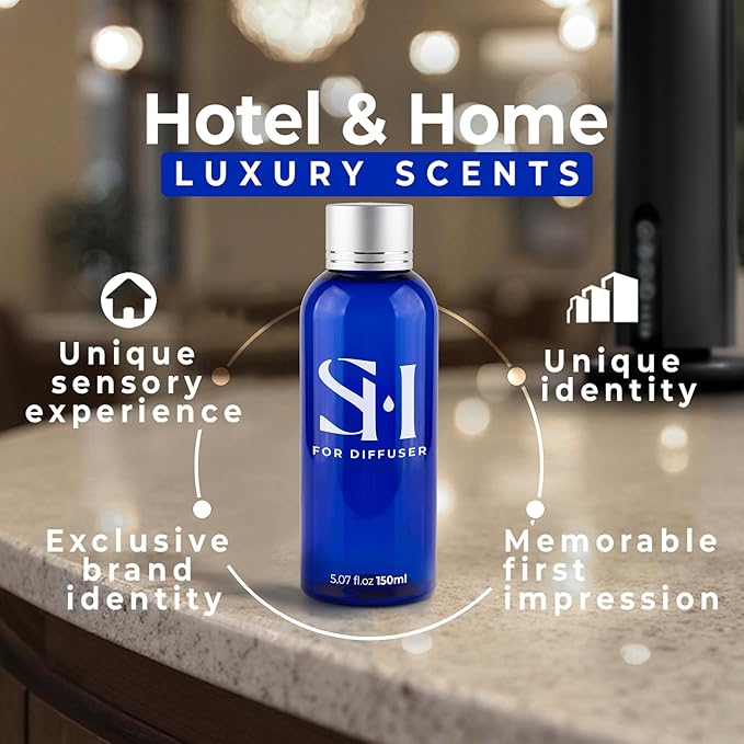 Inspired by 5-Star Hotel Rio de Janeiro RJ03 Hotel Diffuser Oil | 5.07 Fl oz (150 ml), Hotel Scent Oil for Ultrasonic & Waterless Diffusers, Luxury Highly Concentrated Fragrance Oil