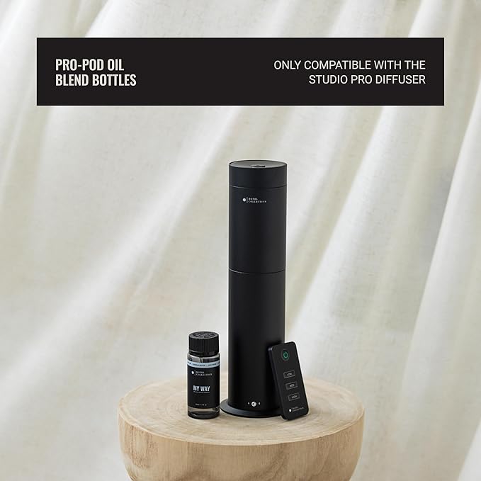 Hotel Collection Diffuser Oil-Midnight in Paris Pro-Pod-Aromatherapy Essential Fragrance Oil-Hints of Lemon, Bergamot, Jasmine& Amber-50ML 1.7 Fl oz