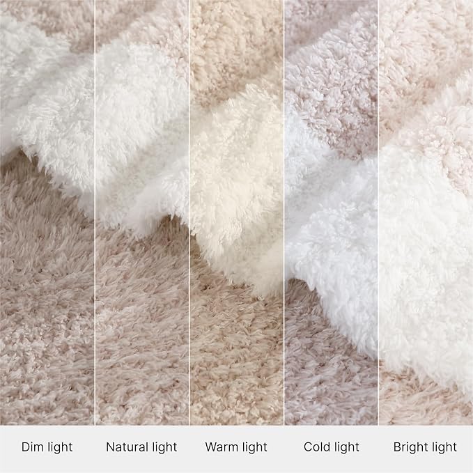 WRENSONGE Soft Throw Blanket for Couch-Cozy Reversible Knitted Blankets | Wrensonge Soft Throw Blanket for Couch-Cozy Reversible Knitted Blankets,Cationic Dyeing Taupe