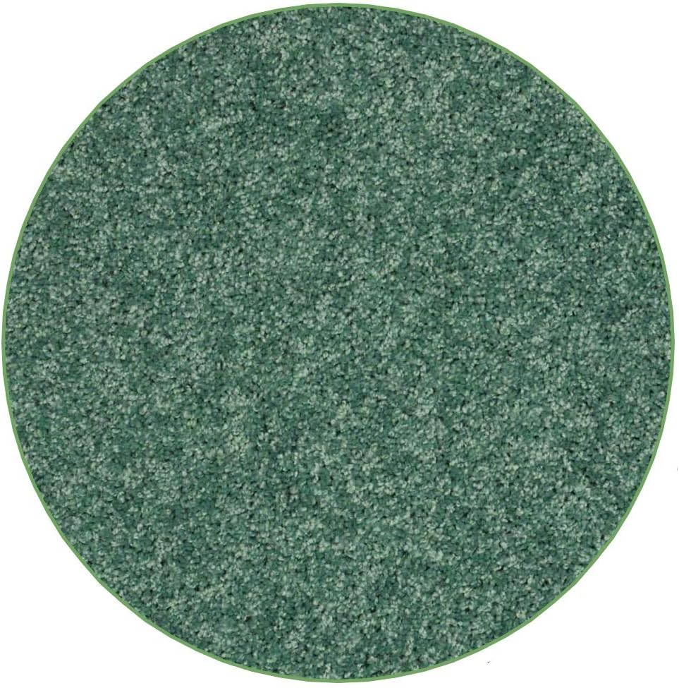 KOECKRITZ Soft and Colorful Kids Classroom Area Rugs (Passes Flammability Pill Test) Many Sizes and Bright Colors to Select from (11' Round, Froggy)