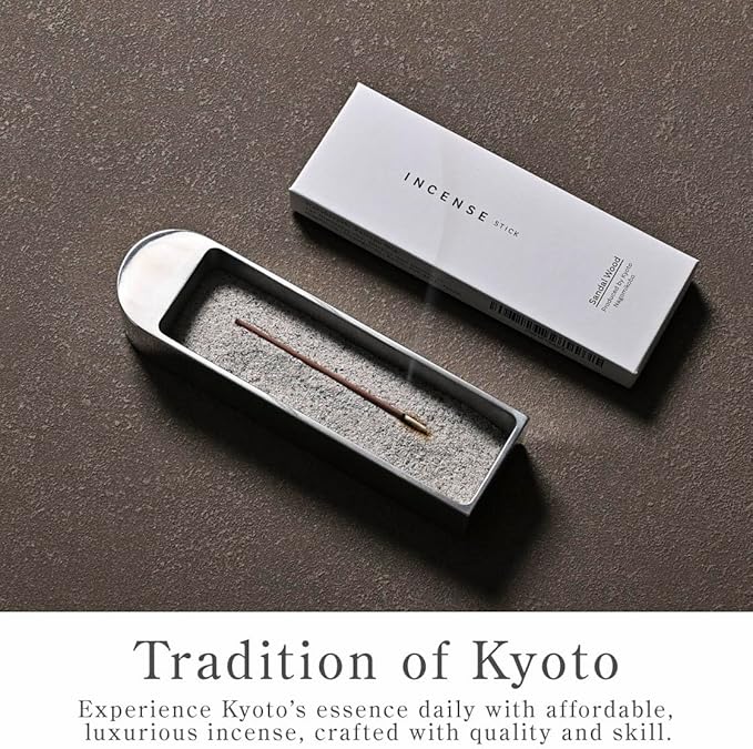 なごみ工房 Kyoto Osmanthus Incense Sticks - Japanese Temple Aroma, Ideal for Relaxation & Meditation, Approx. 60 Sticks (0.044 Pounds) - Premium Quality Incense for Spiritual & Home Use Nagomikobo