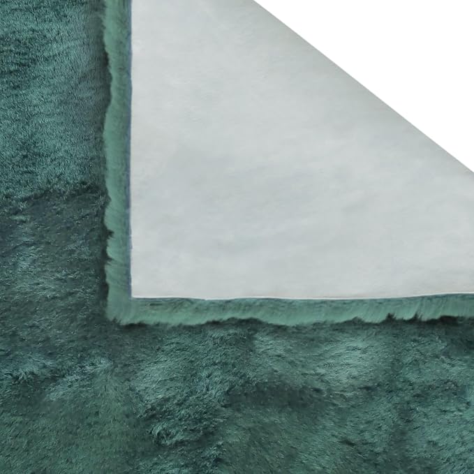 Natural Sheepskin for Bed Sores and Skin Irritation | Gisborne 100% Real Medical Sheepskins with Non-Slip Back for Pain Relief and Discomfort, Wool Seat Pad, Emerald, 30 in. x 60 in.