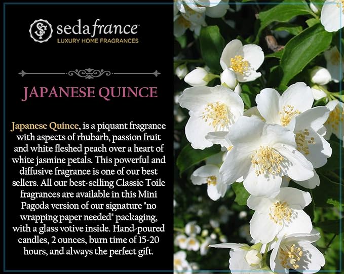 Seda France - Japanese Quince Candle