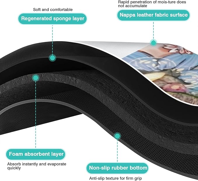 Fun Coffee Mat 31inx17in,Coffee Bar Mat for Countertops,Absorbent Hide Stain Anti-Slip Coffee Bar Accessories Fit Under Coffee Machine Mat,dish Drying Mats for Kitchen