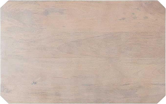 Kate and Laurel Talcott Modern Rectangle Wood Side Table; 22 x 14 x 26; Light Natural Wood; Transitional Decorative Two-Tier End Table for Use as a Bedroom Nightstand or Living Room Accent