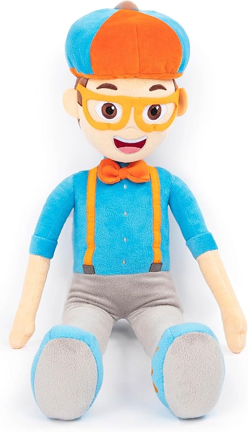 Jay Franco Plusg Pillow Buddy Super Soft Polyester Microfiber | Blippi 24 Inches