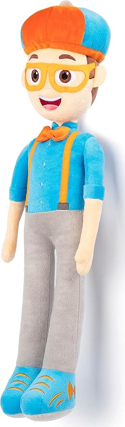 Jay Franco Plusg Pillow Buddy Super Soft Polyester Microfiber | Blippi 24 Inches