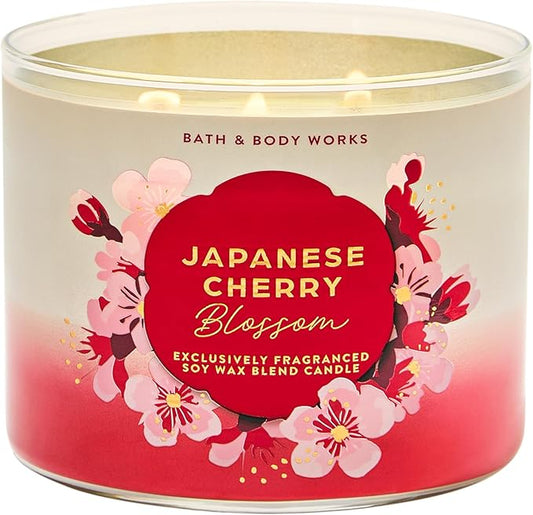Bath & Body Works Japanese Cherry Blossom 3-Wick Candle