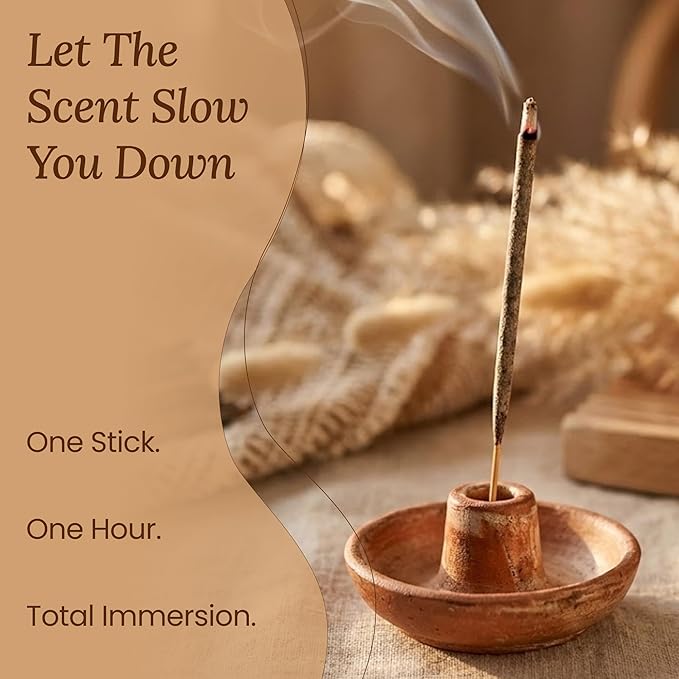 Premium White Copal Incense Sticks - 100% Pure Mayan Resin, Superior Burn Quality, Maximum Fragrance - Thick Coating, Handcrafted in Mexico for Meditation, Yoga, Spiritual Practice - 120 Sticks