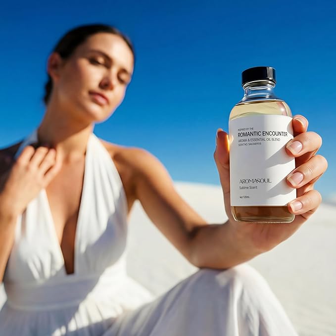 Hotel Diffuser Oil Romantic Encounter Scent - Premium Fragrance Oil for Ultrasonic and Waterless Diffuser - 120 mL, 4 fl oz