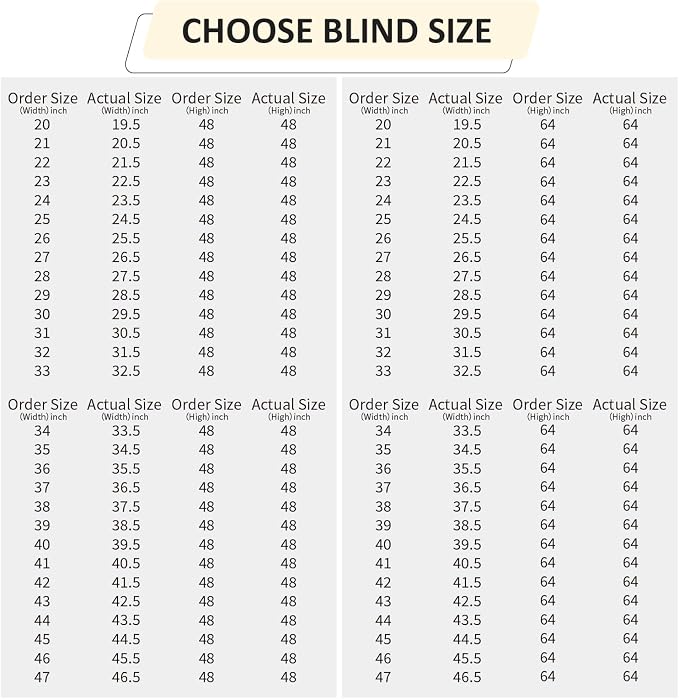 Cordless Bamboo Roman Shades 44x64in, Light Filtering Bamboo Blinds for Indoor Windows, Office, Bathroom and Living Room, Privacy Teak.