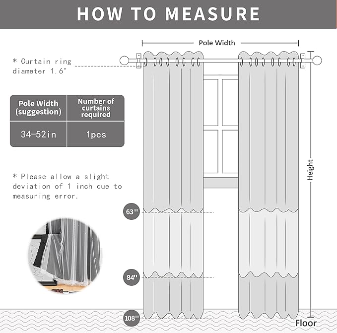XiDi Black Curtains for Bedroom 63 Inches Long Hollow Star Curtains Blackout Modern Luxury Unicorn Decor for Kids Girls Room Black Out Drapes for Living Room 2 Panels 34x63