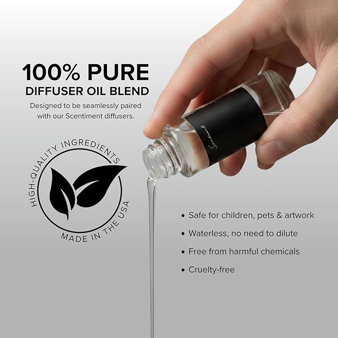 Scentiment Hotel Scents Discovery Set – Day Dream, The One & Ocean Breeze | Fresh, Woody & Marine Fragrance Oils | Luxury Home Scent Kit for Cold Air Diffusers (3 x 20 mL)