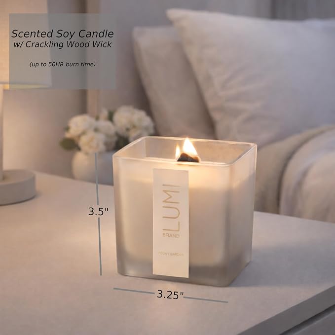 Luxury Aroma Gift Set | Peony Garden Scent - Reed Diffuser (200ml), Wood Wick Soy Candle (200g), Room Spray (50ml) | Includes Dried Flowers & 8 Reeds | Luxurious Fragrance for Home Décor | Great Gifts