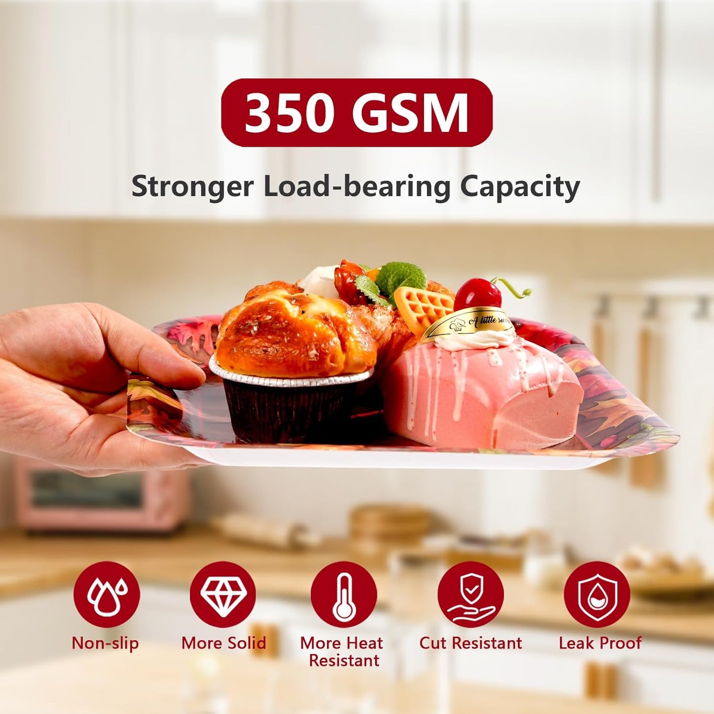 200Pcs Fall Party Decorations Watercolor Autumn Maple Leaves Paper Plates and Napkins Thanksgiving Wooden Grain Tableware Sets for Holiday Harvest Birthday Wedding Dinner Party Supplies Serves 50