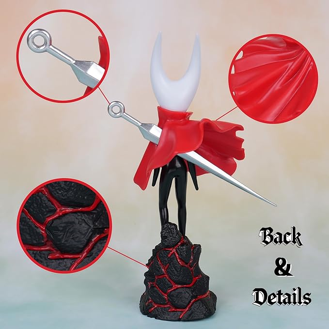 Hornet Figure Statue Merch Action, Home Decor Cartoon Collectible Figurine, Car Dashboard Ornament Cute Figure Collectible, Popular Game Action Figure Gift for Enthusiasts.