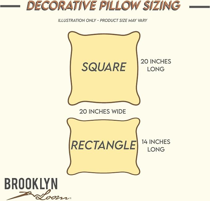 Brooklyn Loom Matte Cotton Velvet 20x20 Green Decorative Pillow