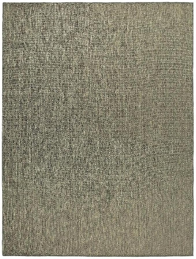 Nourison Home Horizon Indoor/Outdoor Green 10' x 14' Area Rug - Easy Clean, Non Shedding, Bed Room, Living Room, Dining Room, Kitchen (10' x 14')
