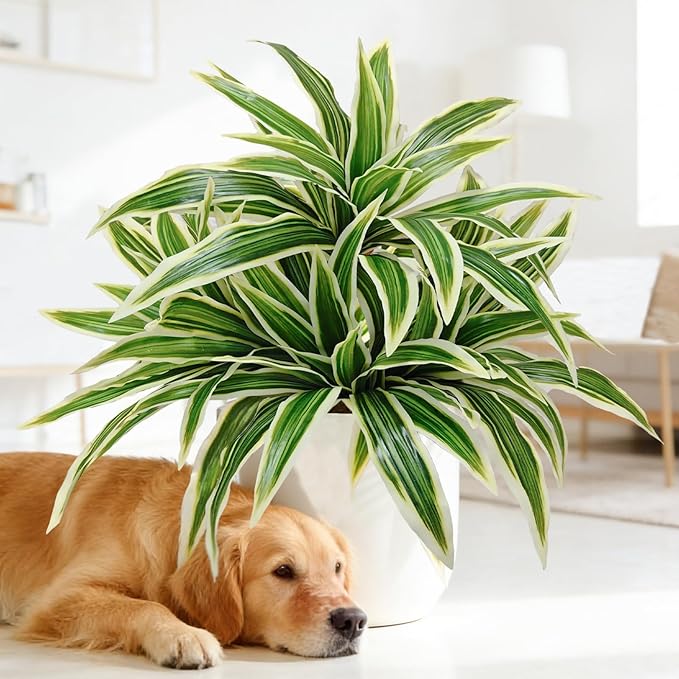 8Pcs Fake Ferns,2 Planter 35in Outdoor Faux Plants UV Resistant,3D Real Touch Fake Plants Total 160 Blades,Weatherproof Artificial Plants Outdoor Indoor for Garden Porch Home Decor