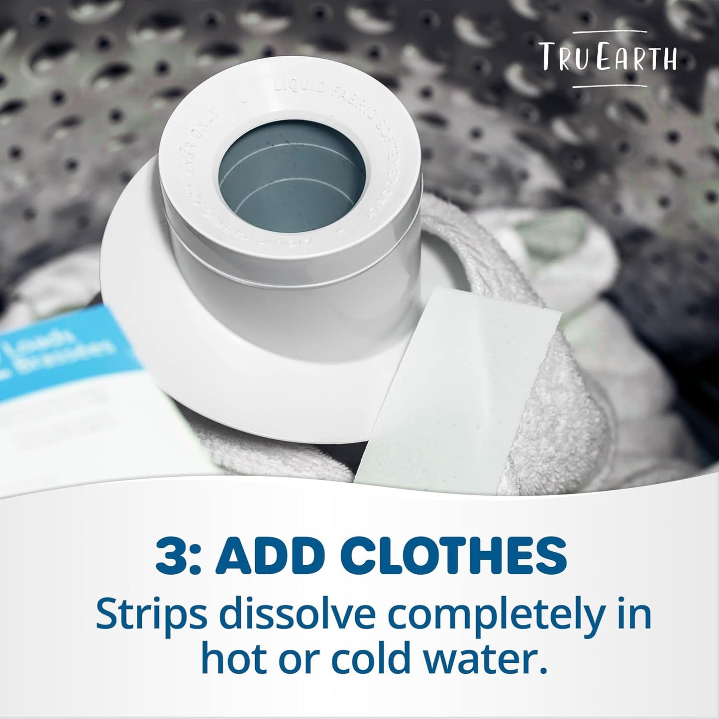 Tru Earth Platinum - Heavy Duty Laundry Detergent Sheets - Up to 128 Loads (64 Count), Lilac Breeze Scent - Ultra-Concentrated Strips Formula - Eco-Friendly Travel Laundry Sheets