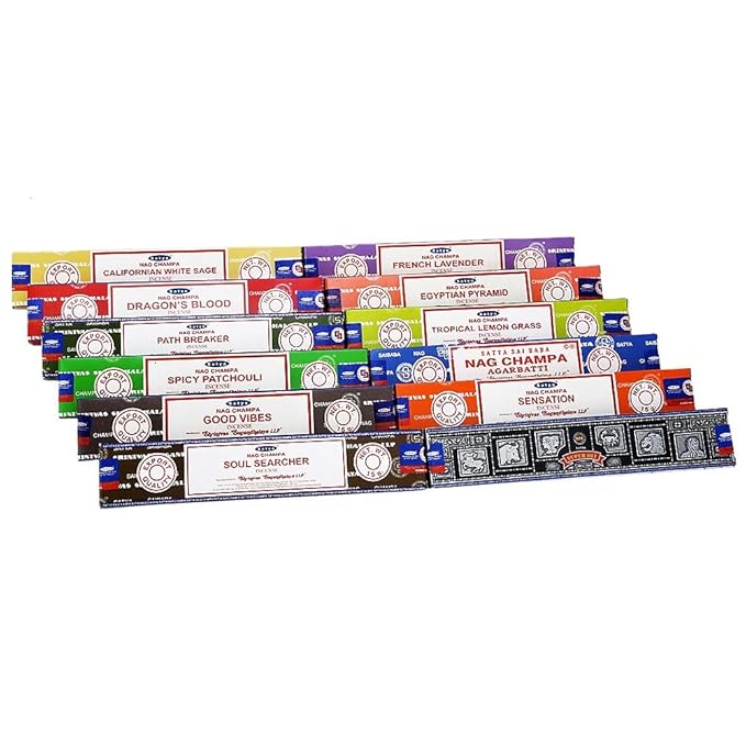 Satya 12 Pack Assorted Pack 15 Gram x 12 Packs 1ST