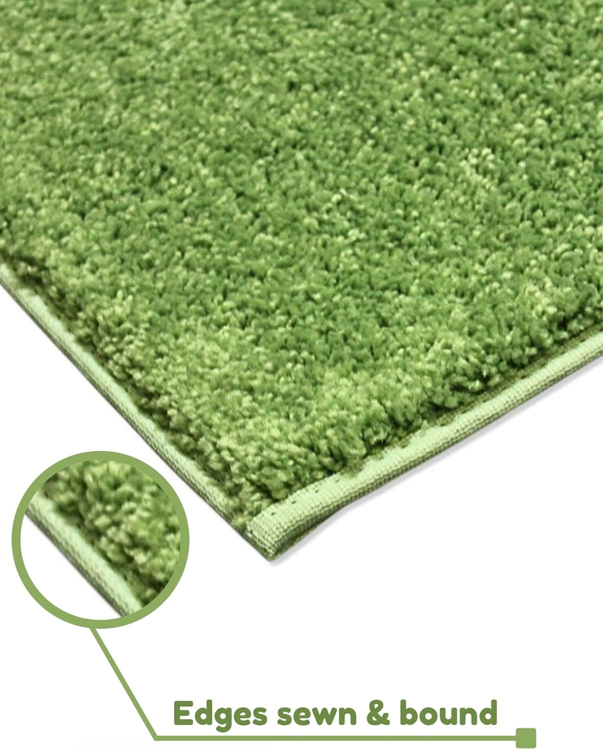 KOECKRITZ Soft and Colorful Kids Classroom Area Rugs (Passes Flammability Pill Test) Many Sizes and Bright Colors to Select from (3' Round, Lime)