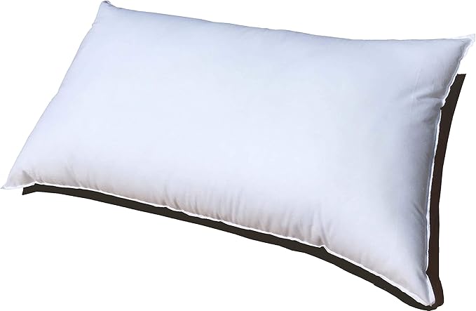 Pillowflex Premium Polyester Pillow Insert – 16x26 - Rectangle Pillow Form, Machine Washable, Soft Sham Supports, Decorative Form for Covers and Throw Pillows, Hypoallergenic - Made in USA - 2 Pack
