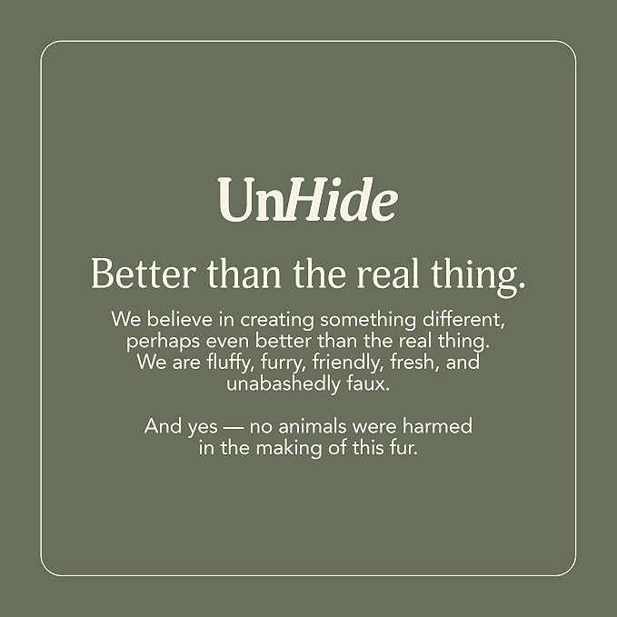 UnHide Squish - Faux Fur Pillow - Extra Soft Throw Pillow - Square Shaped Pillow, Polyester Fill - Machine Washable - Perfect for Living Room, Bedroom, or Guest Room - 20” x 20” - Chocolate Hair