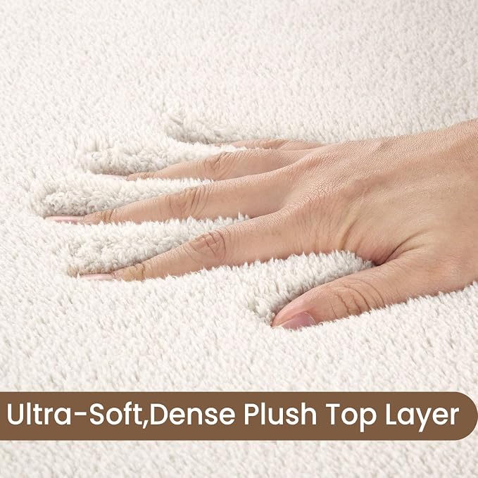 Sour Lemon 6x9 Area Rugs for Living Room, Soft Large Area Rug Fluffy Rugs for Bedroom，Machine Washable Area Rug Non Slip Carpet Rug for Living Room Playroom Kids Room Home Decor
