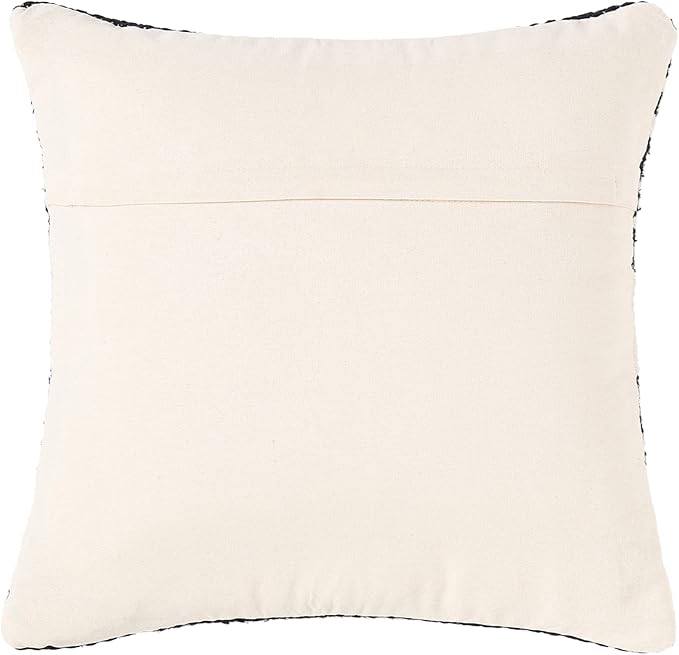 REDEARTH · Handmade Boho Throw Pillow Covers - Bohemian Chic Farmhouse Style Accent Woven Indoor & Outdoor Pillow Cushion Cases for Couch - Bed - Chair - Sofa - Bench – Set of 2 (18"x18", Natural)