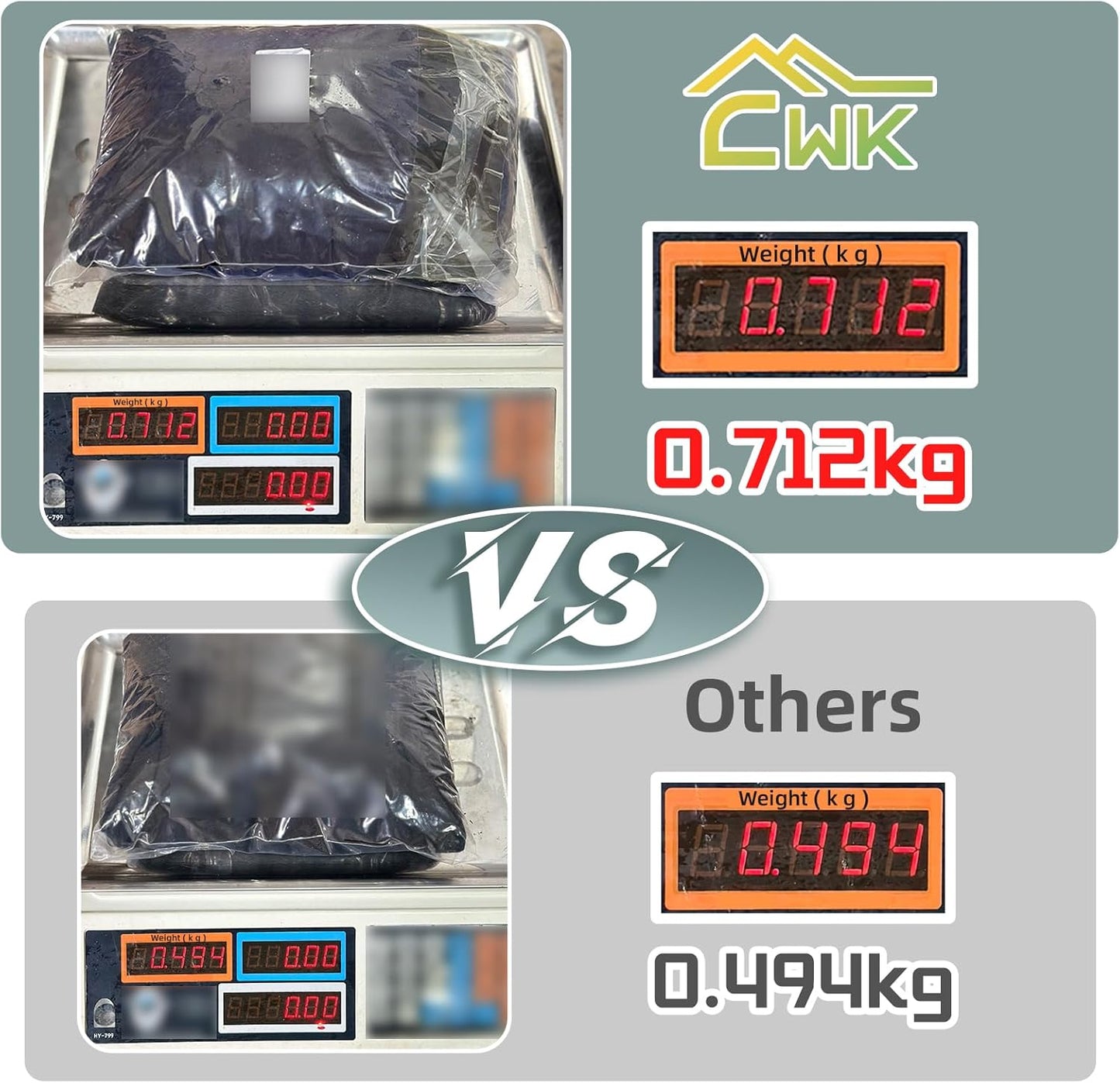 CWK 4FT Waterproof Stretch Spandex Table Cover for Rectangular Tables - Elastic Fitted Tablecloth for Folding Tables,Wrinkle Resistant Table Cloth for Parties, Weddings, Banquets & Events(Light Green)