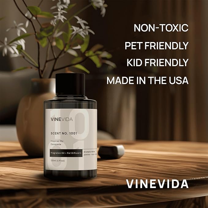 VINEVIDA [128 Oz] Inspired by: Palo Santo; Diffuser Oil Refill | Premium Scent Diffuser Oil for Home
