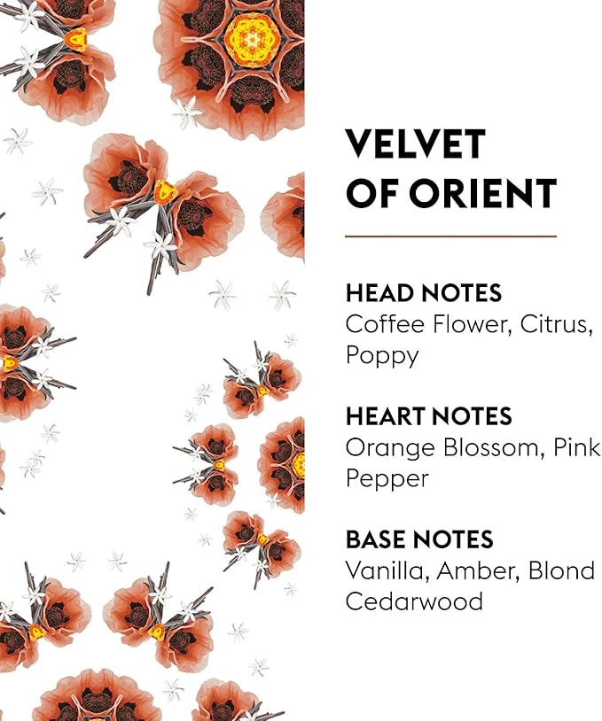 Maison Berger Velvet of Orient Lampe Berger Refill, 500 ml (16.9 fl oz), 2-in-1 Catalytic System, Neutralizes Odors and Diffuses Fragrance, Coffee Flower, Citrus, Poppy, Orange Blossom, Made in France