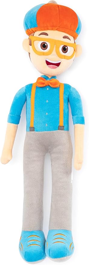 Jay Franco Plusg Pillow Buddy Super Soft Polyester Microfiber | Blippi 24 Inches