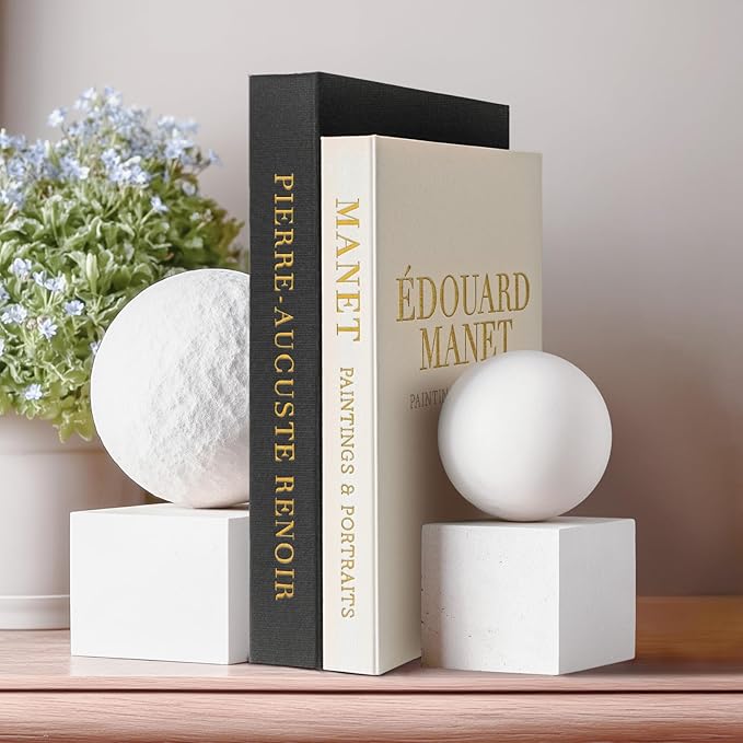 Aesthetic Decorative Books - Fake Books Storage Box for Decoration - Set of 2 Linen Coffee Table Decor - Photo Storage Keepsake Box for Room Bookshelf Decor, Black