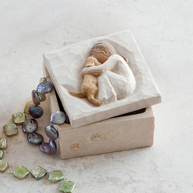 Willow Tree True, Sculpted Hand-Painted Keepsake Box