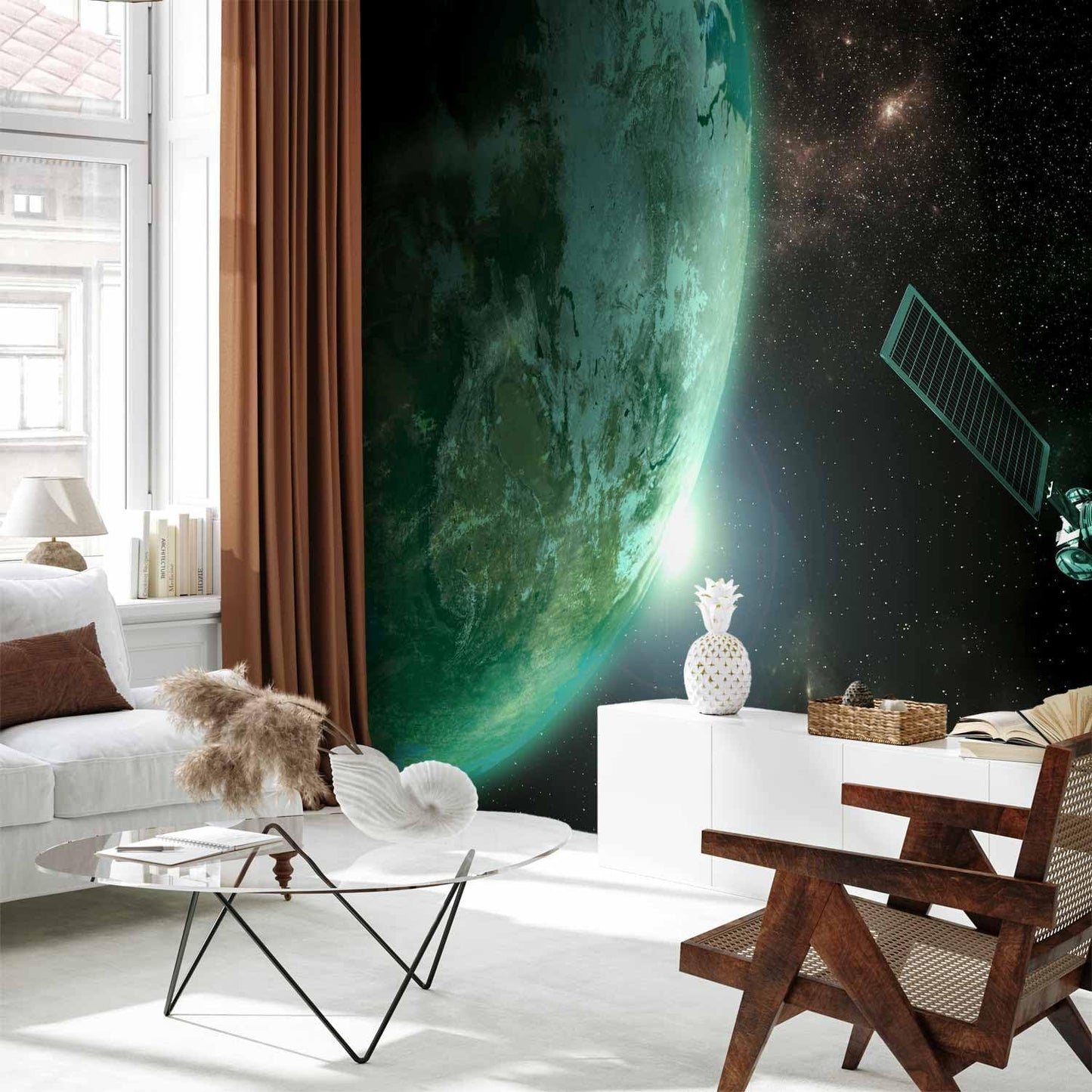 artgeist Wall Mural Cosmos Galaxy 135x101 in - Peel and Stick Self-Adhesive Wallpaper Removable Large Sticker Foil Wall Decor Print Picture Image Design n-B-0007-a-b