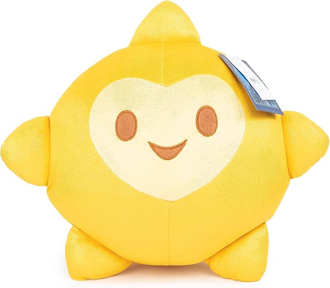 Disney Wish Star Plush Pillow Buddy - Super Soft Character Pillow with Sparkles - Polyester Microfiber, 14 Inches