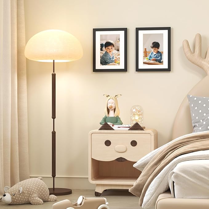KINLINK 8.5x11 Kids Art Frame Set of 2, Solid Wood Kids Artwork Frames Changeable with Front Opening Hold 150 Pictures, Art Frames for Kids Art with Mat，without Mat 8.5x11 Picture Frame Black