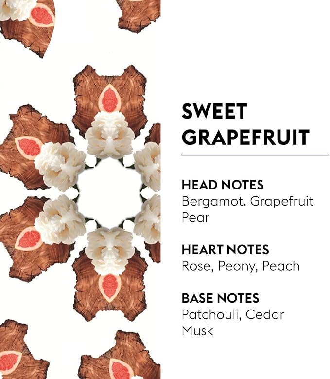 MAISON BERGER Sweet Grapefruit Lampe Berger Refill, 500 ml (16.9 fl oz), 2-in-1 Catalytic System, Neutralizes Odors and Diffuses Fragrance, Grapefruit, Bergamot, Rose, Made in France
