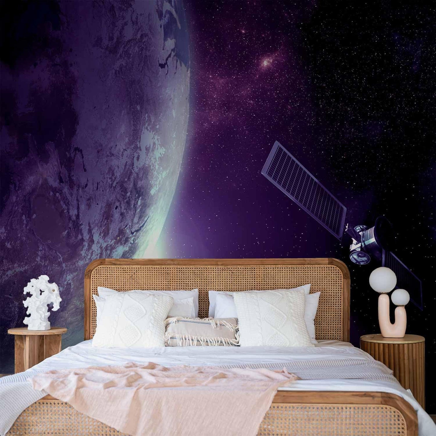 artgeist Wall Mural Cosmos Galaxy 79x55 in - XXL Non-Woven Wallpaper Fleece Wall Decor Photo Print Picture Image Design Home n-B-0007-a-d