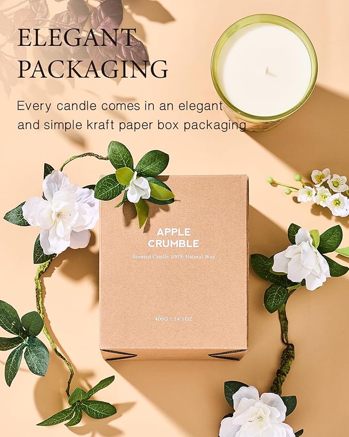 M&SENSE Eucalyptus Cedarwood Soy Candle, 14.1oz, Spa Relax Gift | 60H Slow Burn, Non-Toxic, Forest Calm Candle, Bathtub Relaxation, Meditation, Stress Relief, Home Spa Fragrance