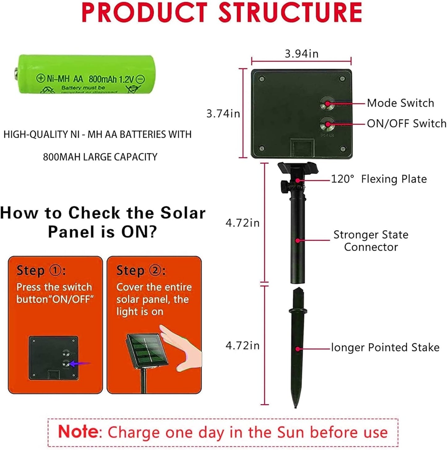 TW SHINE Green Solar String Lights Outdoor, Total 80 FT 240 LED Solar Powered Waterproof Fairy Lights 8 Modes Copper Wire Christmas St. Patrick's Day Party Tree Wedding Yard Decorations, 2 Pack