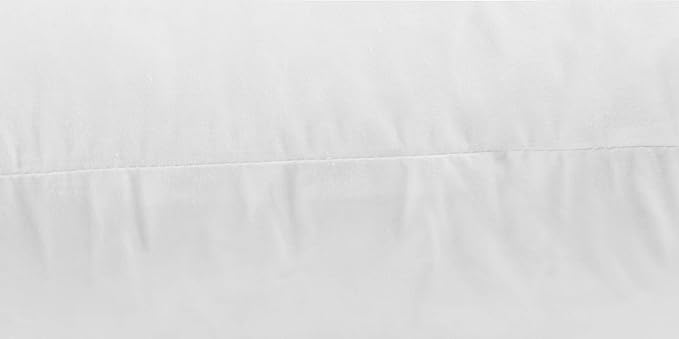 SNUG&COZY Luxury Goose Down Feather Pillow Inserts - 12x20IN, Double Layered Down-Proof Design, Ultra-Soft Cover, High Fill Weight, Pack of 2, White