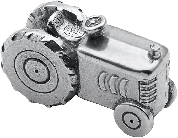 DANFORTH - Tractor Tooth Fairy Box - Handcrafted Pewter Toothfairy Box For Boys and Girls - Made In USA