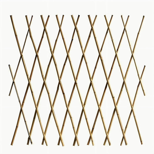 Expandable Bamboo Trellis Fence - 48x72 Inch, Climbing Plants, Eco-Friendly, Easy Installation,Lattice Fence