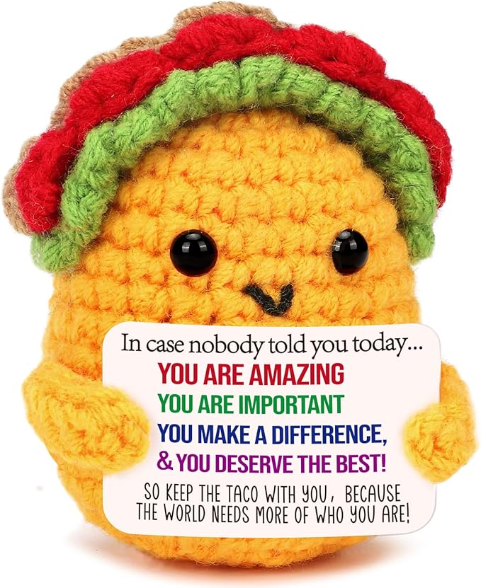 Valentines for Boss Coworker Employee Appreciation Gifts Staff Leader Lady Difference Maker Retirement Going Away Farewell Gift Thank You Birthday Bosses Day Gifts for Coworker Women Men Handmade Taco